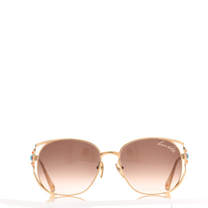 Louis Vuitton Thelma Sunglasses Z0055U Gold 3 of 14