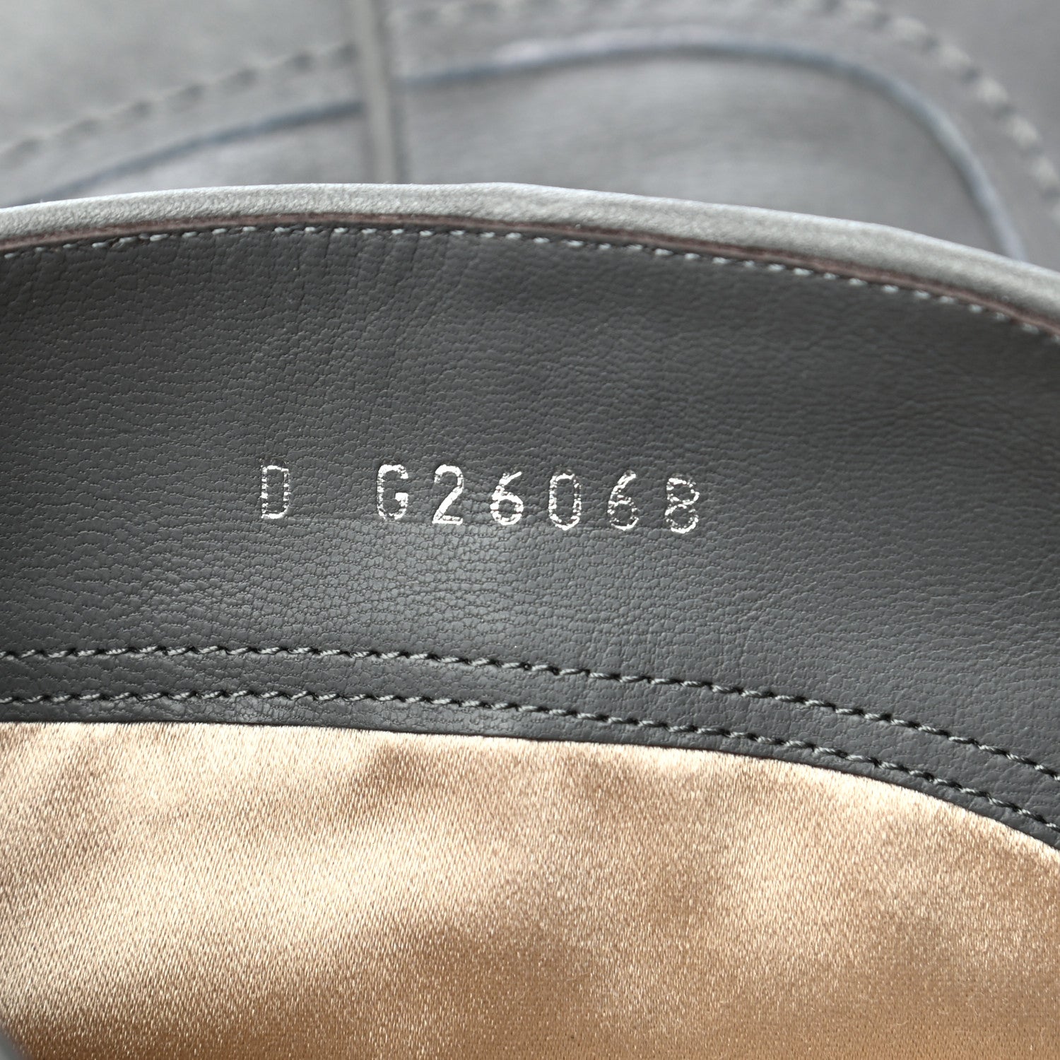 Chanel Calfskin Ascot CC Boots 37.5 Gray 8 of 8