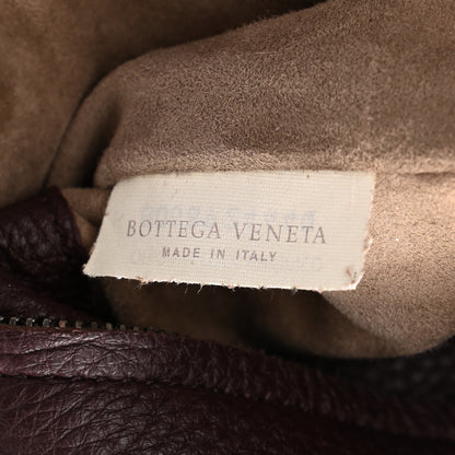 Bottega Veneta Washed Cervo Deerskin Hobo Burgundy 5 of 9