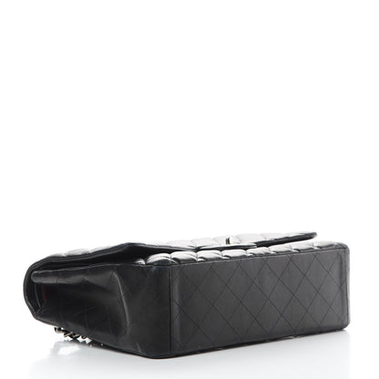 Chanel Lambskin Quilted Maxi Double Flap Black 4 of 19