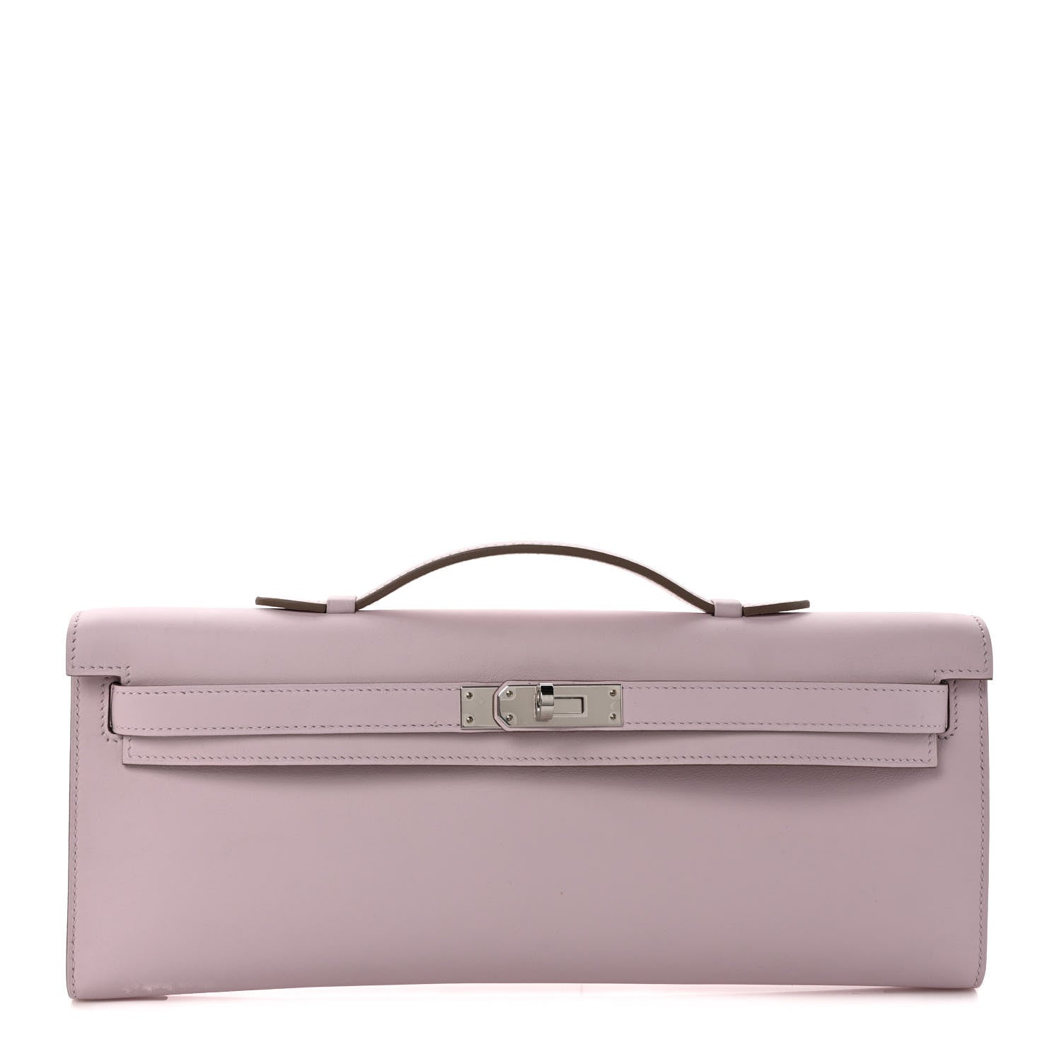 Hermes Swift Kelly Cut Clutch Pochette Mauve Pale 1 of 7
