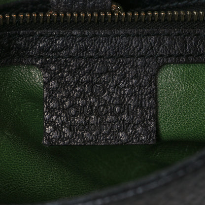 Gucci Calfskin Small Jackie O Hobo Black 5 of 9