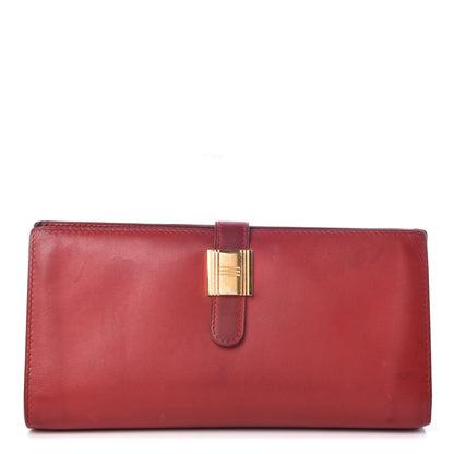 Hermes Box Cadena Wallet Rouge Vif 1 of 29
