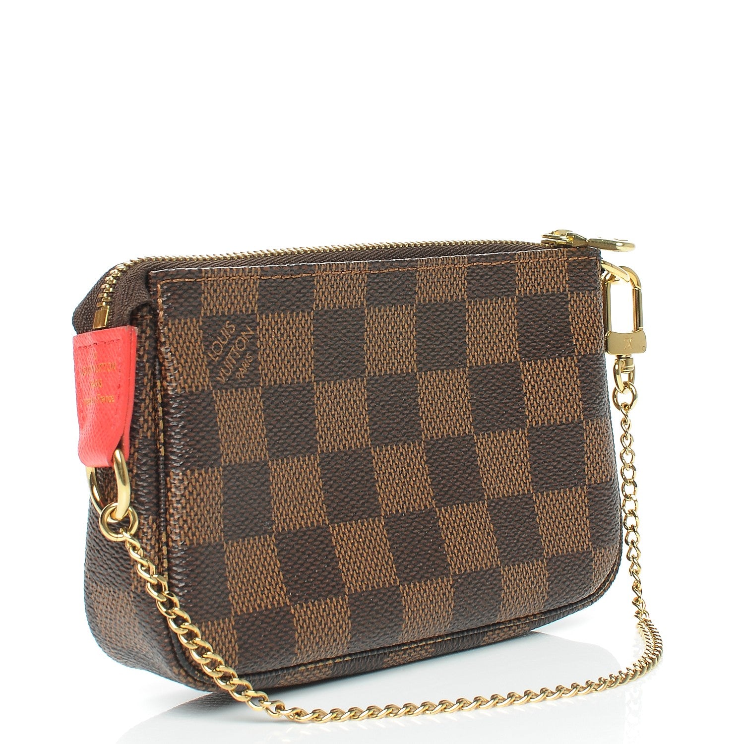 Louis Vuitton Damier Ebene 2016 Christmas Animation Mini Pochette Accessories 3 of 7