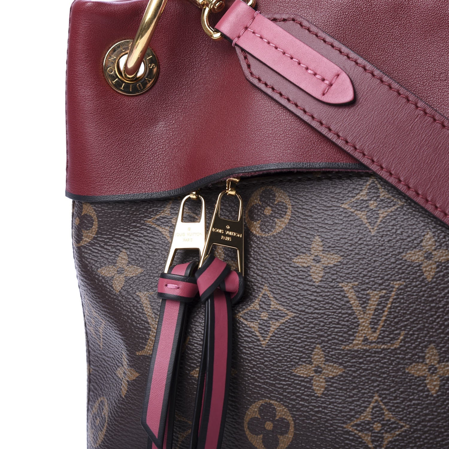 Louis Vuitton Monogram Tuileries Besace Rose Bruyere 12 of 12