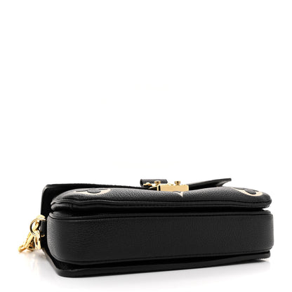 Louis Vuitton Empreinte Monogram Giant Pochette Metis East West Black Beige 4 of 11