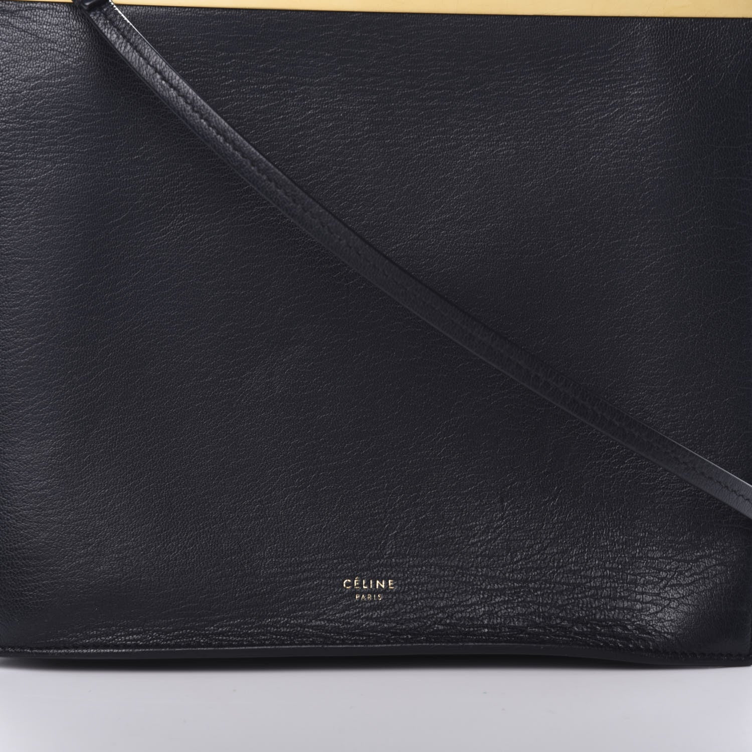 Celine Smooth Calfskin Mini Clasp Bag Black 9 of 10