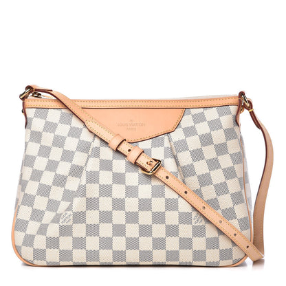 Louis Vuitton Damier Azur Siracusa PM 1 of 9