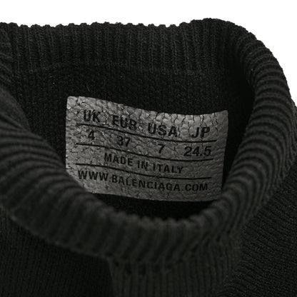 Balenciaga Recycled Knit Womens Speed Graffiti Sneakers 37 Black Pink 7 of 10