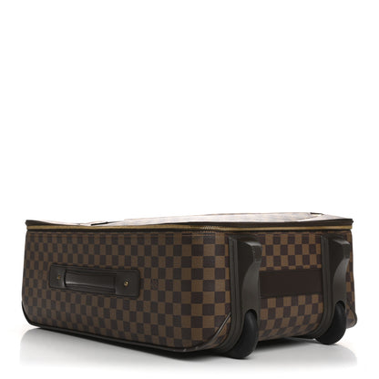 Louis Vuitton Damier Ebene Pegase 55 Rolling Luggage 3 of 15