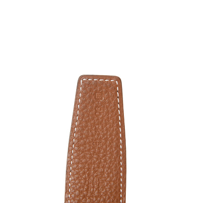 Hermes Box Togo 32mm Constance H Belt 90 Black Gold 3 of 9