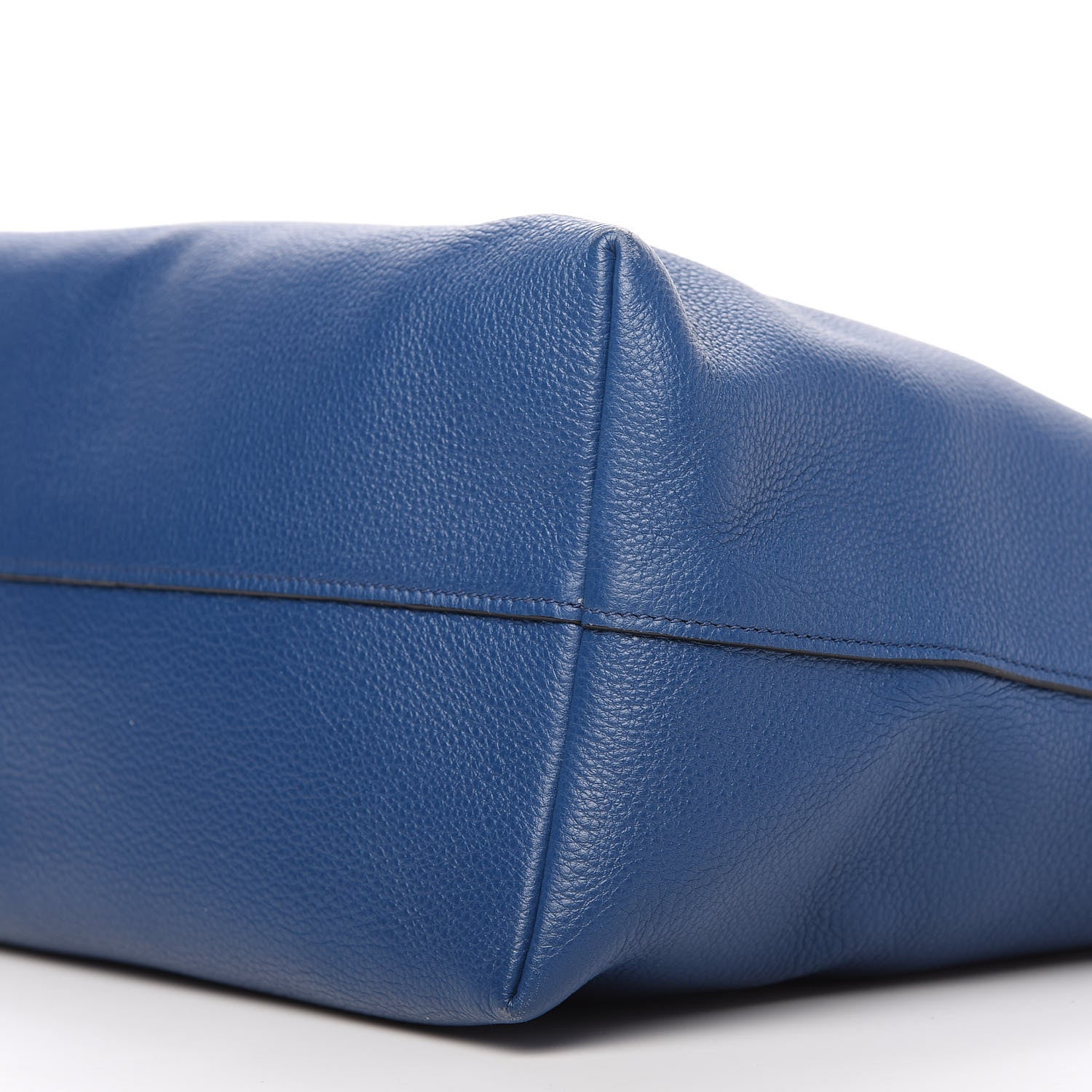 Prada Vitello Phenix Zip Shopping Tote Bluette 6 of 9