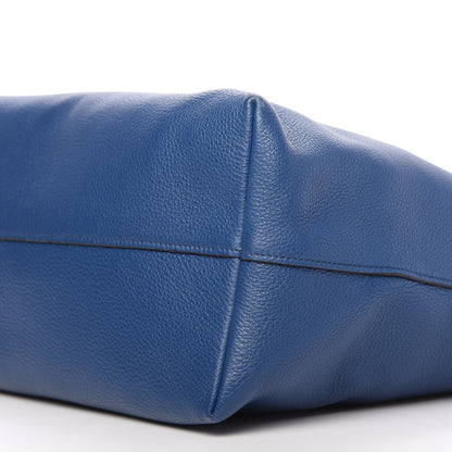 Prada Vitello Phenix Zip Shopping Tote Bluette 6 of 9