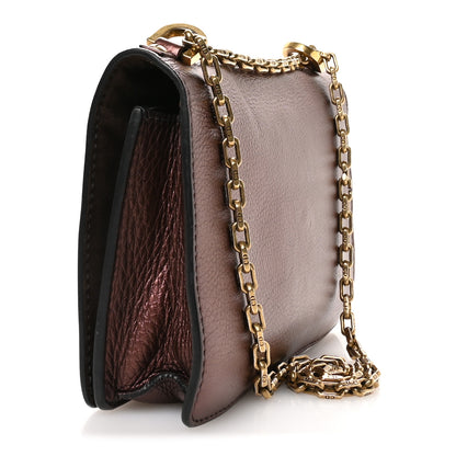 Christian Dior Metallic Calfskin J'Adior Chain Flap Bag Noisette 3 of 13