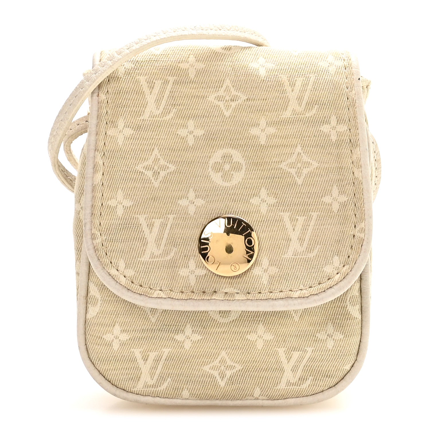 Louis Vuitton Monogram Mini Lin Pochette Cancun Dune 1 of 9