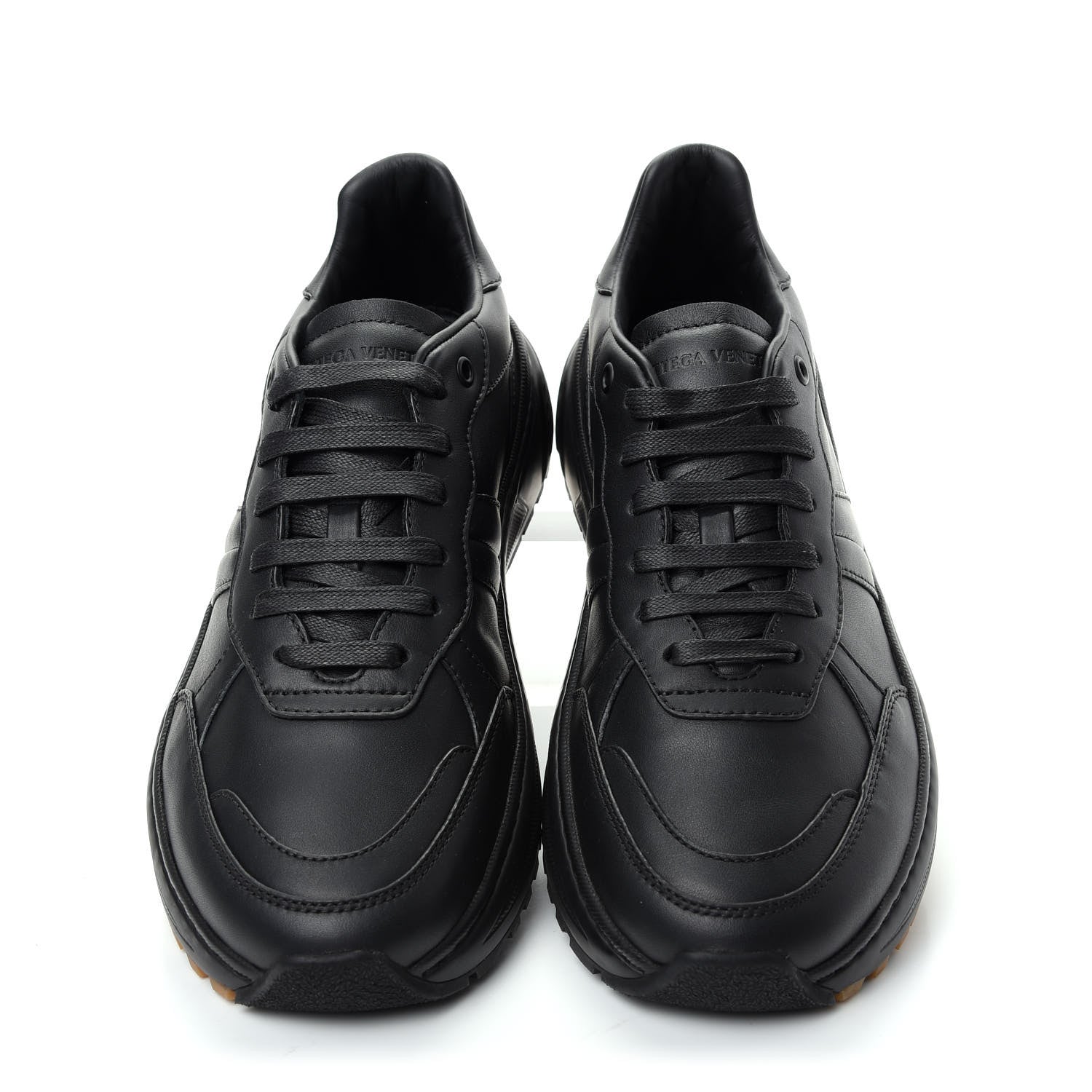 Bottega Veneta Calfskin Mens The Speedster Sneakers 42 Black 5 of 10