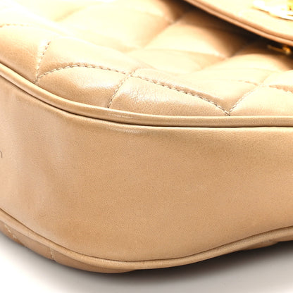 Chanel Lambskin Quilted Extra Mini Flap Beige 9 of 10