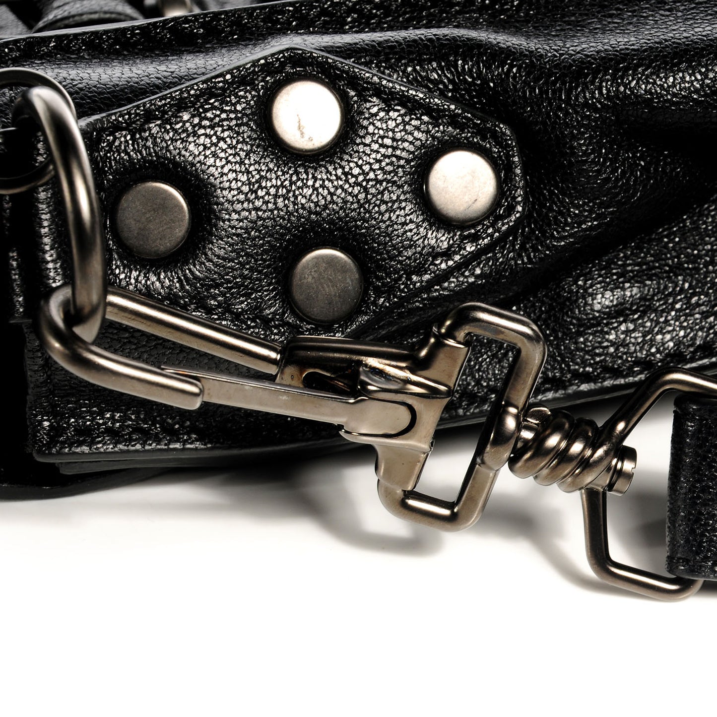 Lambskin PS1 Medium Satchel Black