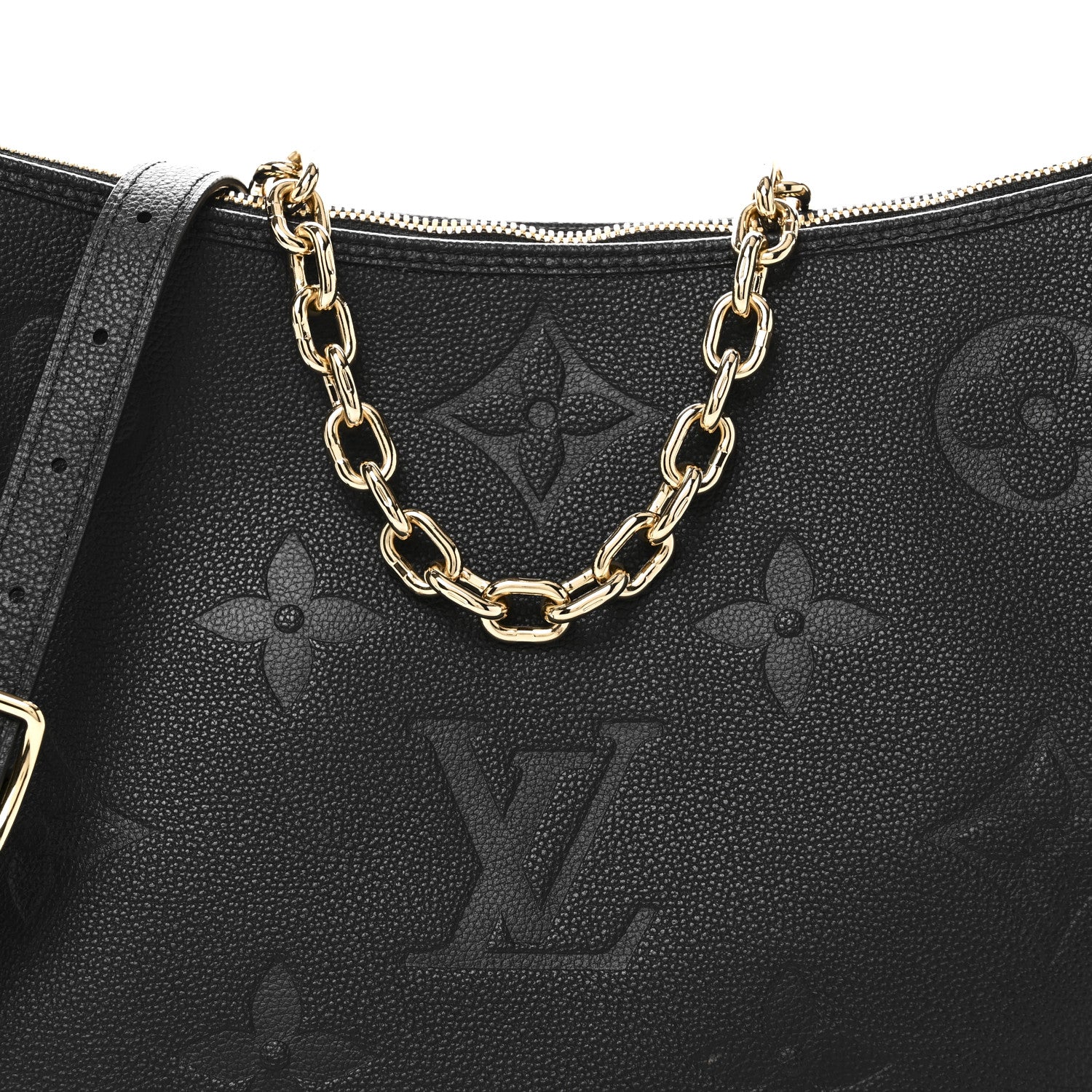 Louis Vuitton Empreinte Monogram Giant Loop Hobo Black 8 of 10
