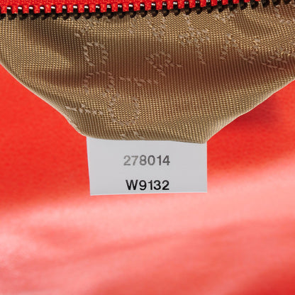 Stella McCartney Shaggy Deer Falabella Fold Over Clutch Orange 7 of 9