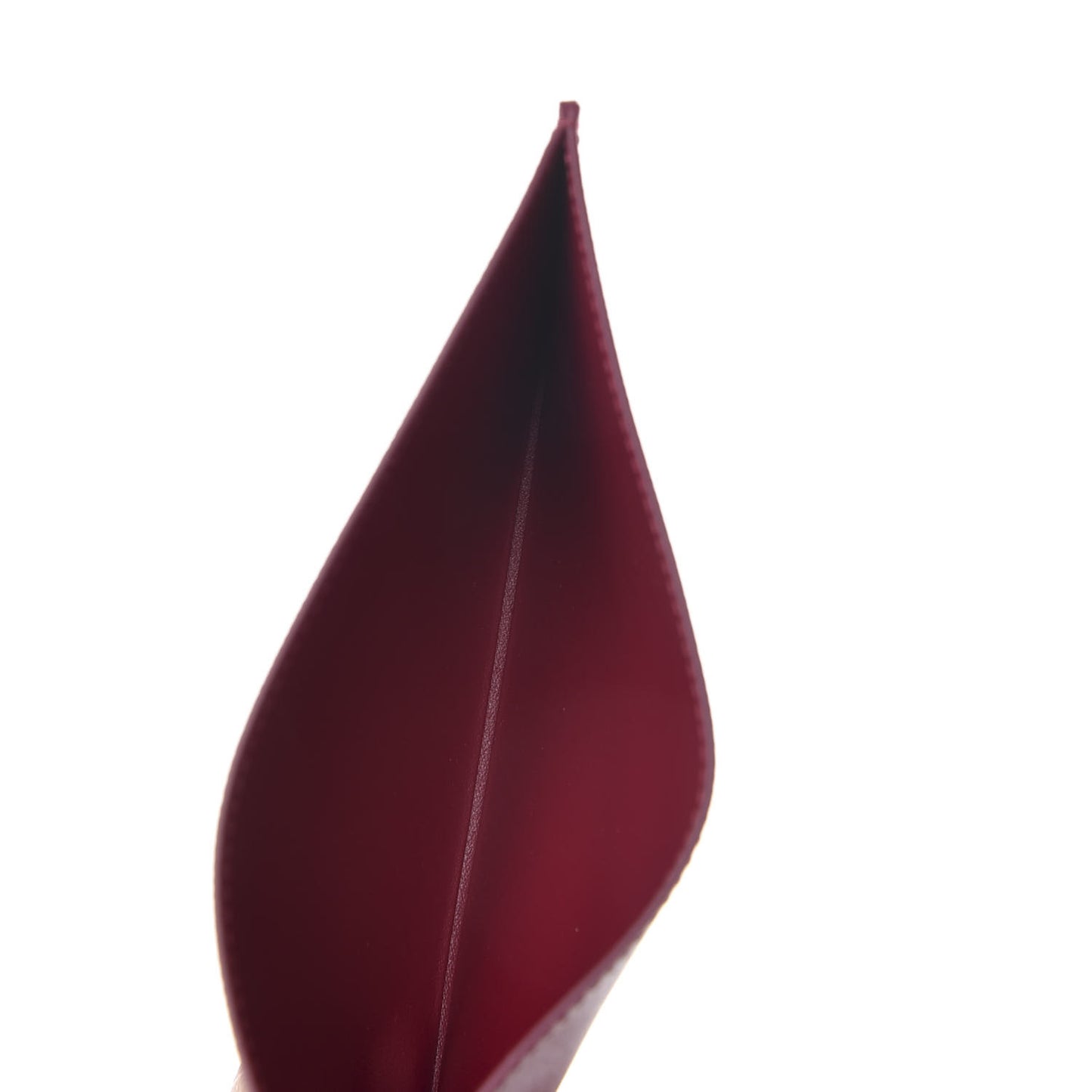 Calfskin Felicie Card Holder Insert Fuchsia