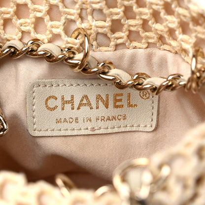 Chanel Crochet Seashell Coral Bag Light Beige 8 of 11