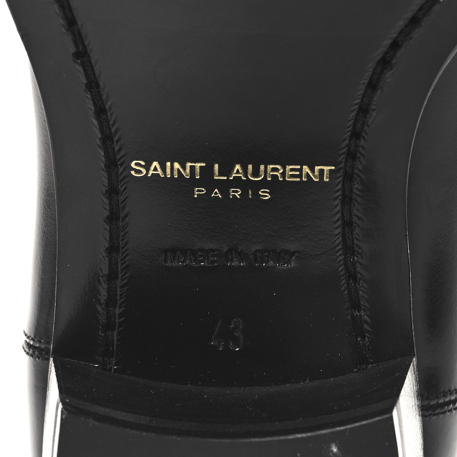 Saint Laurent Calfskin Mens Wyatt 40 Chelsea Boots 43 Sparrow Brown 8 of 10