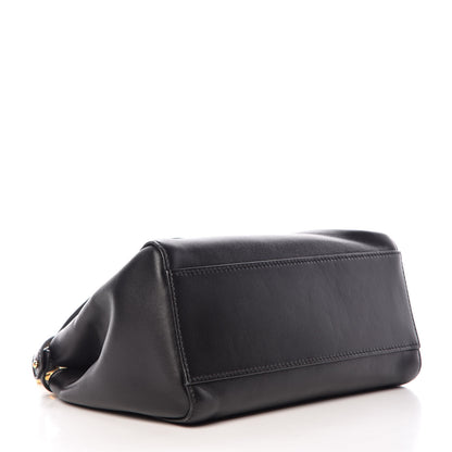 Fendi Nappa Mini Peekaboo Iconic Satchel Black 4 of 11