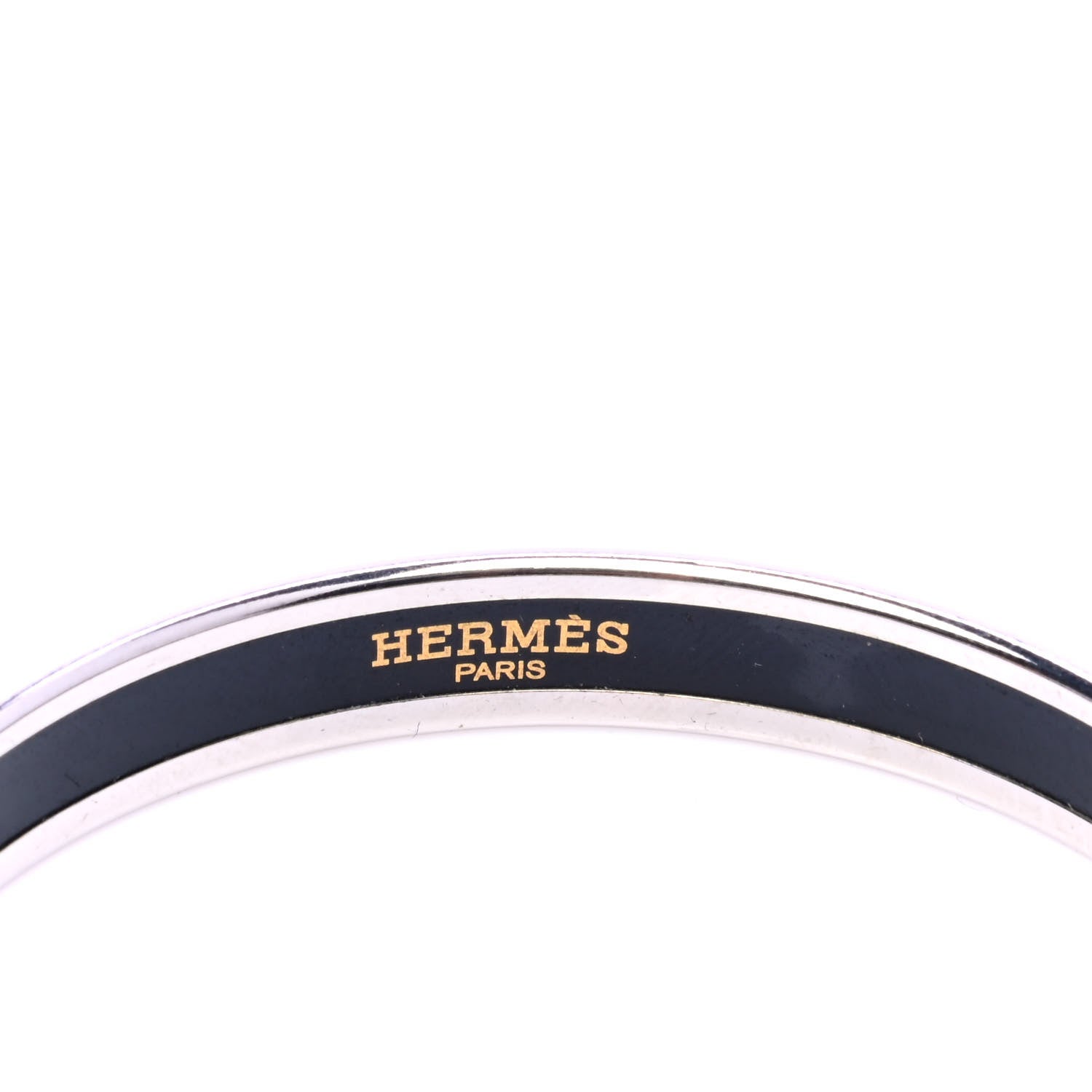 Hermes Enamel Printed Narrow Pour Sortir Bracelet 65 3 of 4