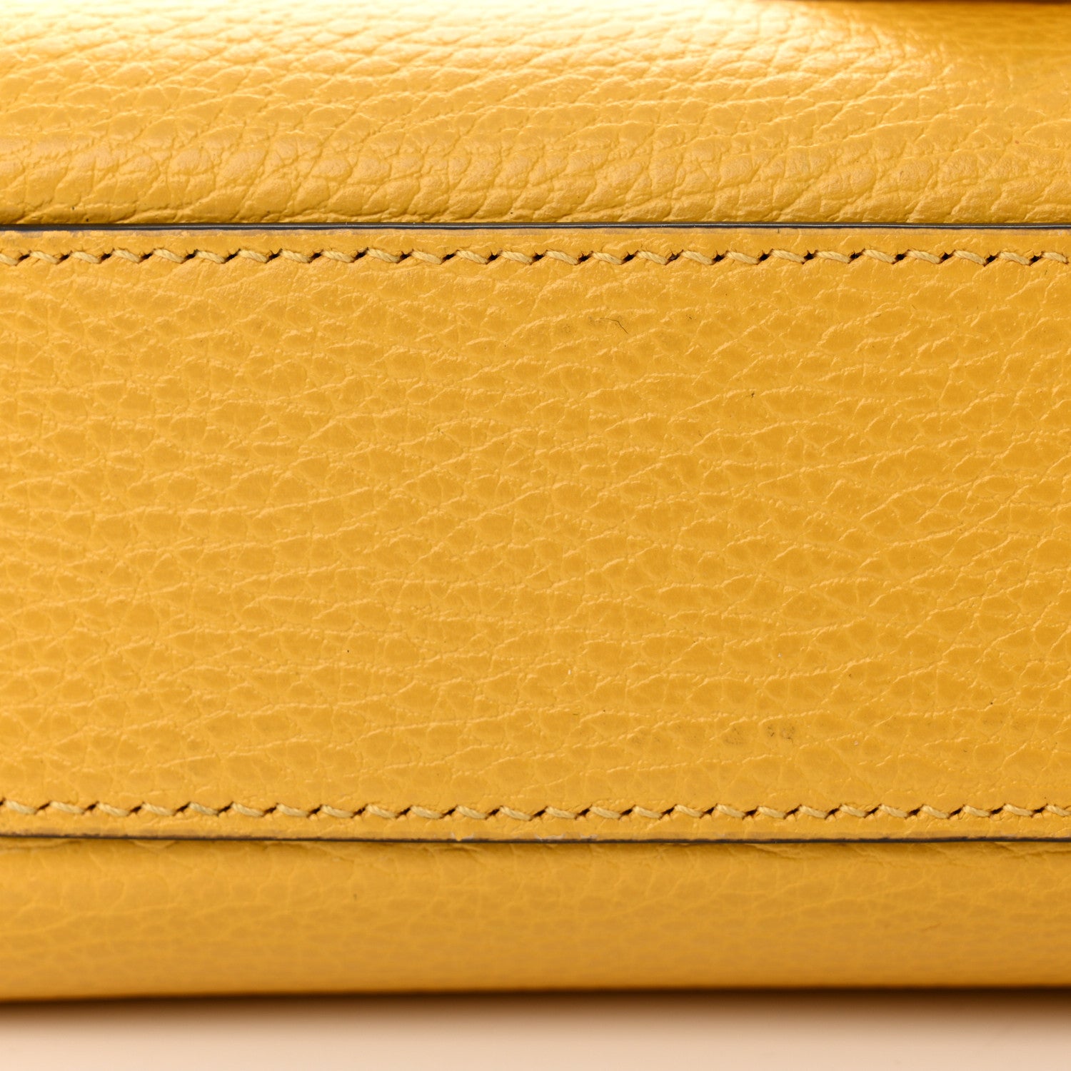 Gucci Dollar Calfskin Interlocking G Crossbody Bag New Buttercup 12 of 12