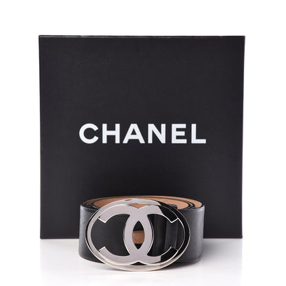 Chanel Calfskin CC Belt 80 32 Black 9 of 9