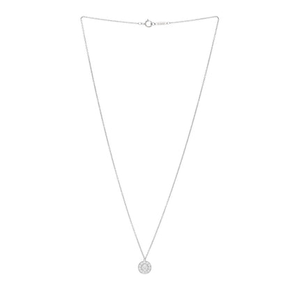 Tiffany Platinum Diamond .32ctw Circlet Pendant Necklace 3 of 6
