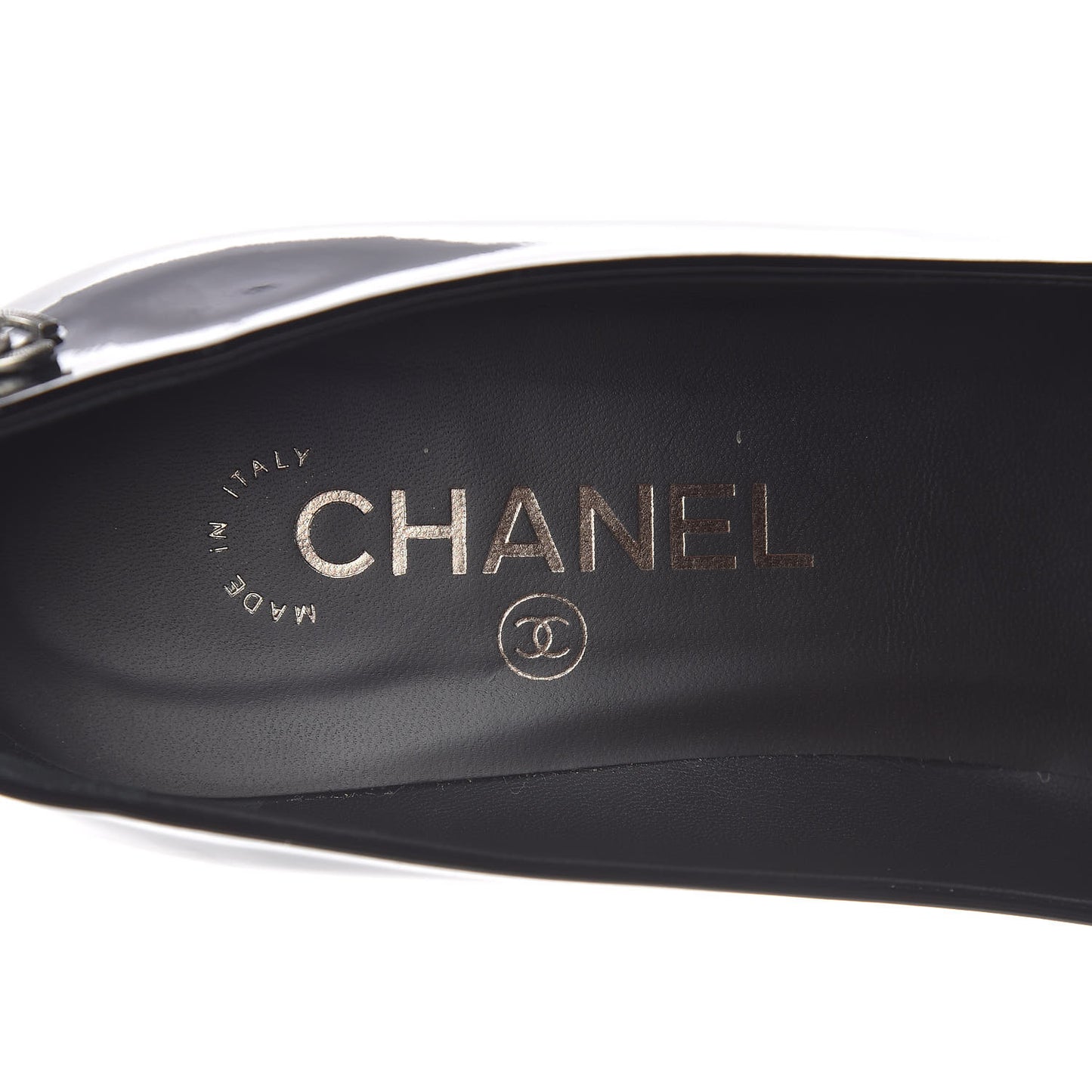 Patent Cap Toe CC Pumps 38.5 Black