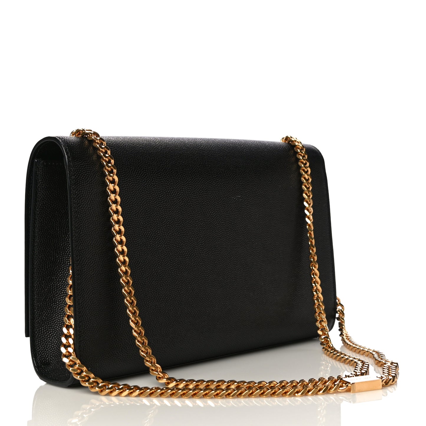 Grain De Poudre Small Monogram Kate Satchel Black