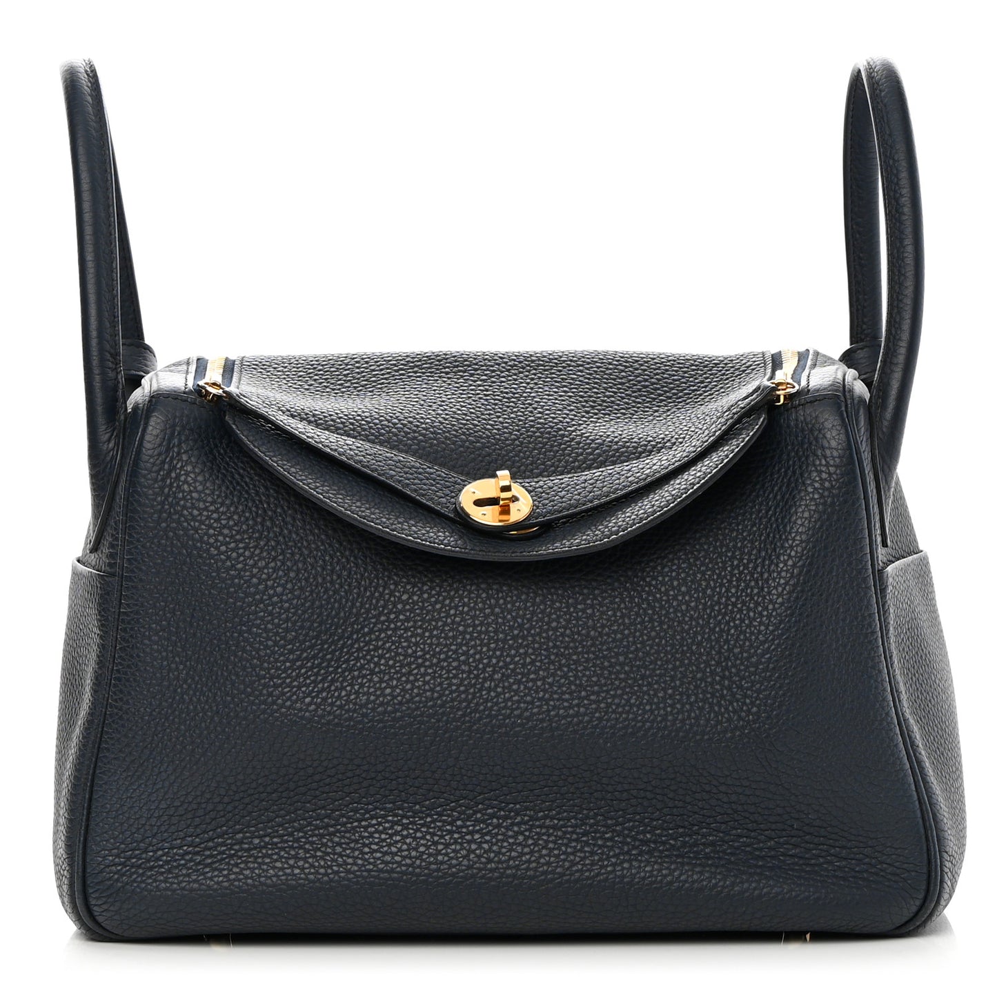 Taurillon Clemence Lindy 30 Bleu Indigo