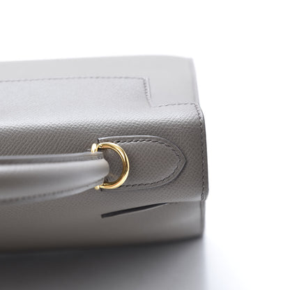 Hermes Epsom Kelly Sellier 28 Etain 9 of 41