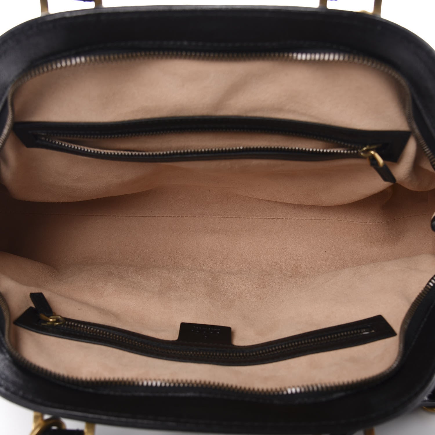 Gucci Calfskin Medium Re(Belle) Top Handle Bag Black 4 of 11
