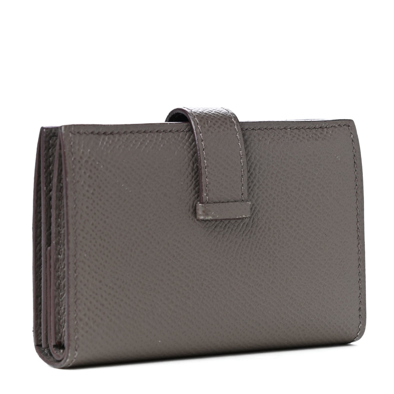 Hermes Epsom Mini Bearn Wallet Etain 2 of 4