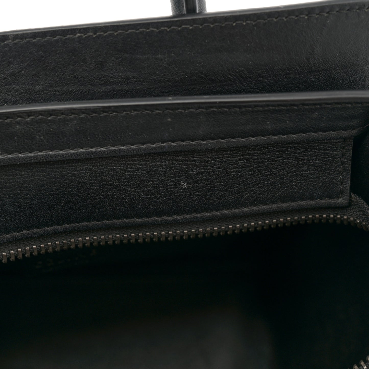 Smooth Calfskin Nano Tri-Color Luggage Turquoise