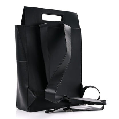 Fendi Vitello Grace Light Logo Fendi Pack Backpack Black 3 of 12