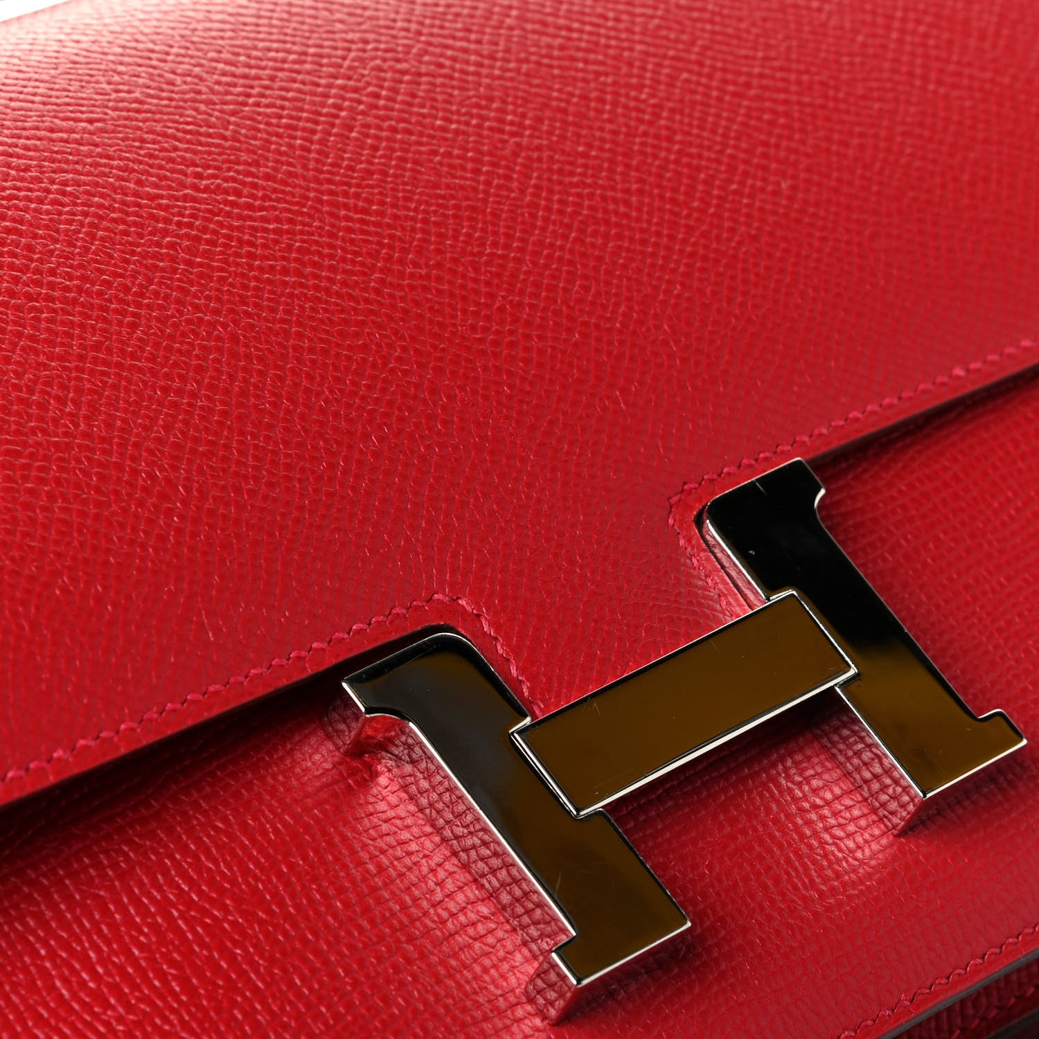 Hermes Epsom Constance Elan 25 Rouge Casaque 5 of 6
