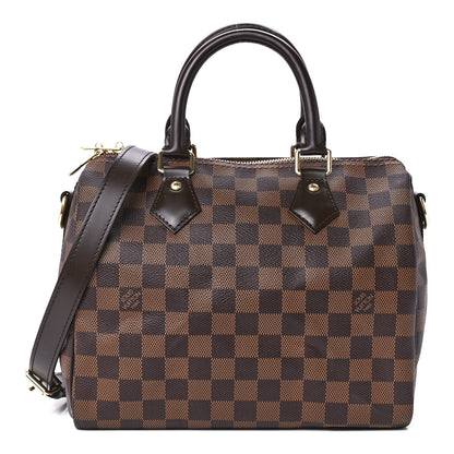 Louis Vuitton Damier Ebene Speedy Bandouliere 25 1 of 12