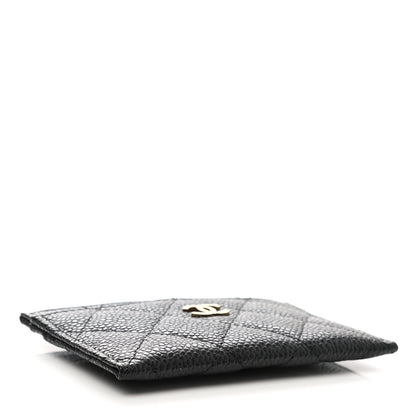 Chanel Caviar Quilted Card Holder Black 4 of 9