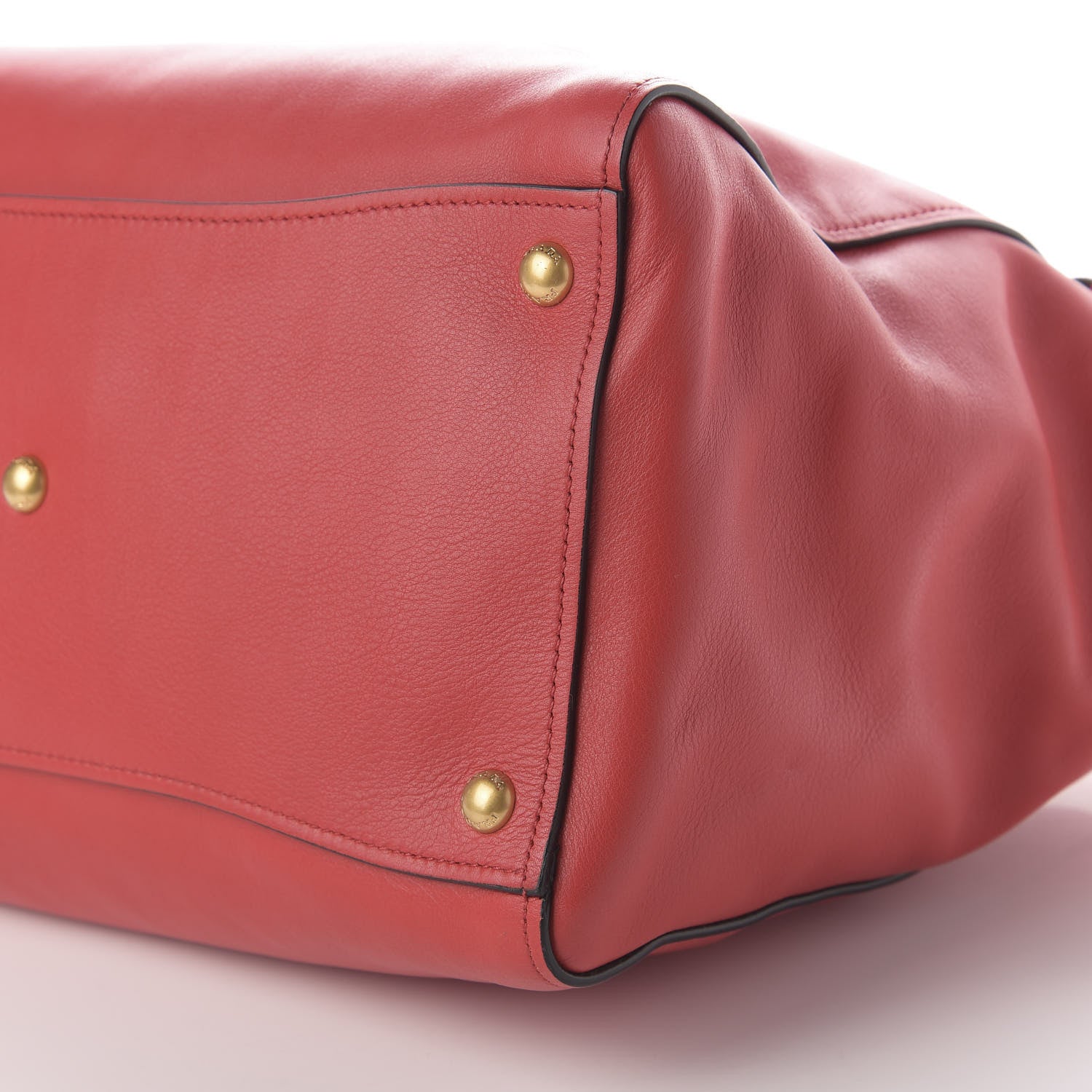 Prada Vitello Soft Twin Pocket Tote Lacca 8 of 10