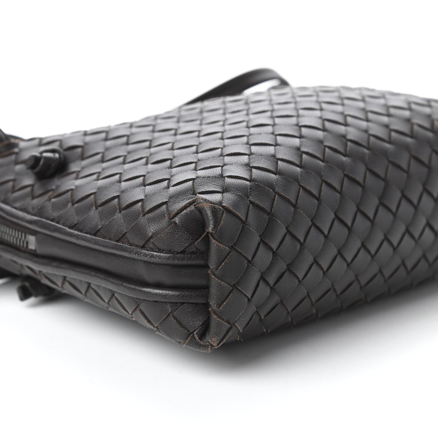 Nappa Intrecciato Nodini Bag Espresso