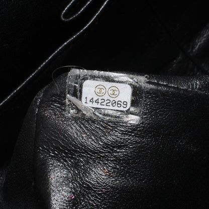 Chanel Patent Quilted Maxi Double Flap Black 7 of 7