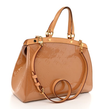 Louis Vuitton Vernis Brea MM Rose Velours 3 of 10