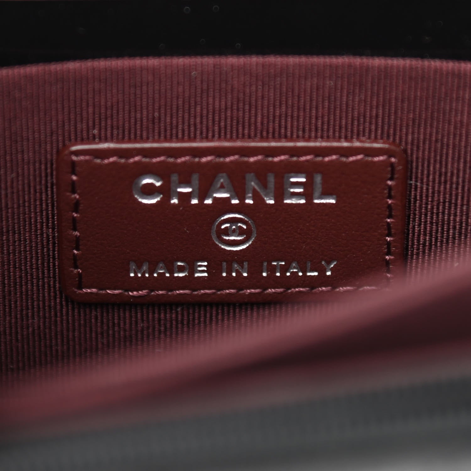 Chanel Caviar Quilted Mini Wallet On Chain WOC Black 5 of 10