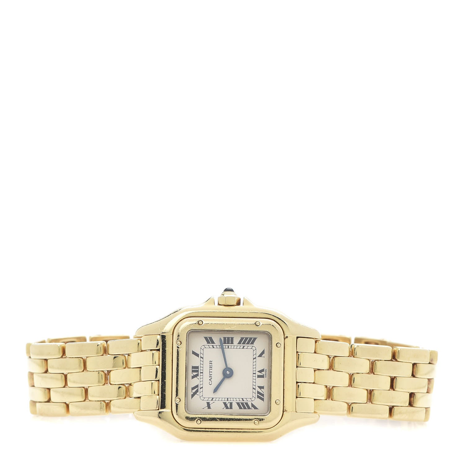 Cartier 18K Yellow Gold 22mm Panthere Quartz Watch 3 of 5