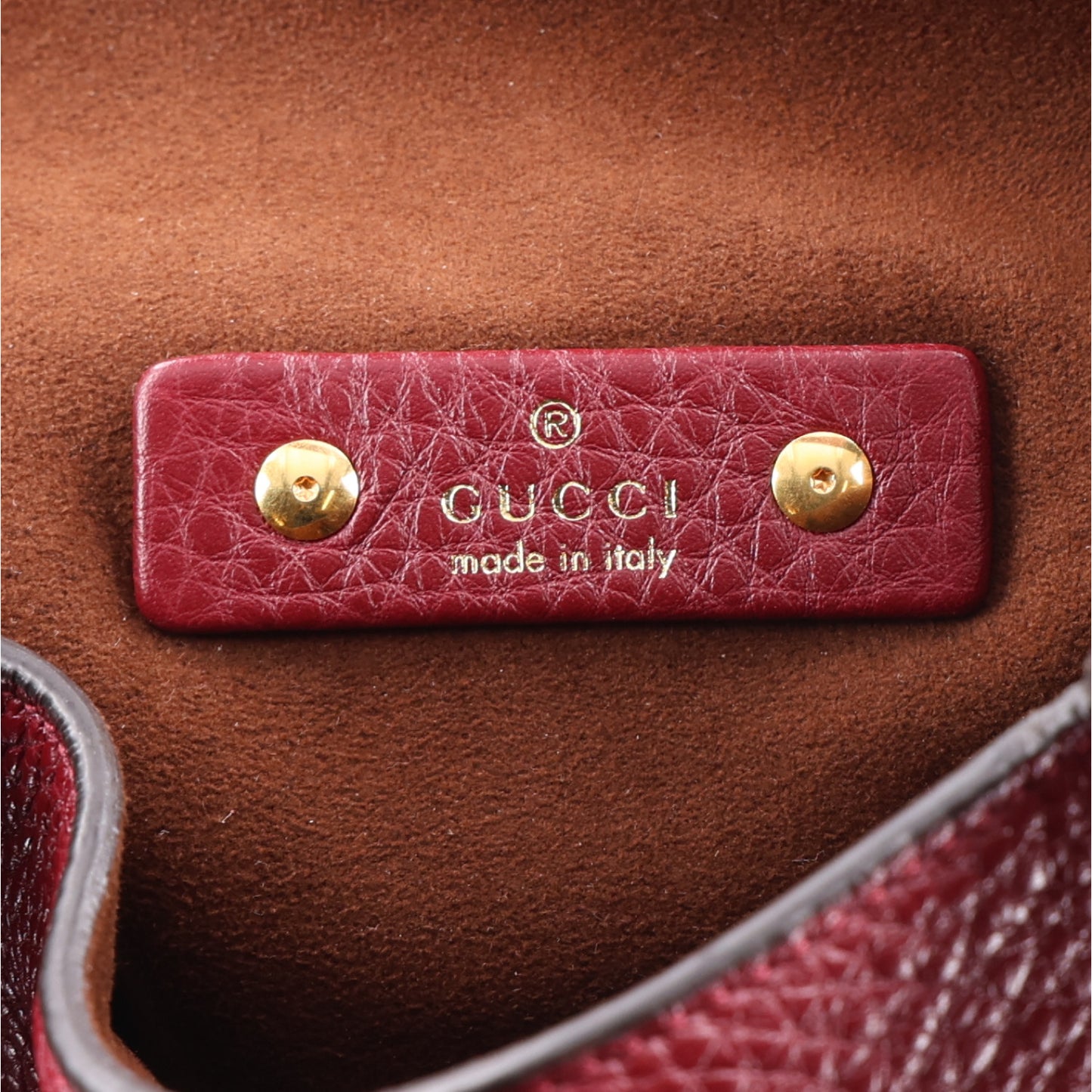 Grained Calfskin Softbit Medium Shoulder Bag Rosso Ancora